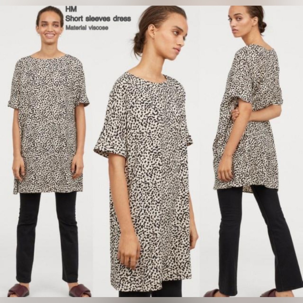 H&M Animal Print Dress